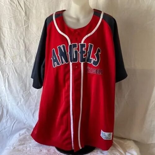 Los Angeles Angels  Alternate Limited Custom Jersey – Red photo review